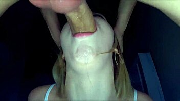 Sloppy Deepthroat With Throatpie Cum