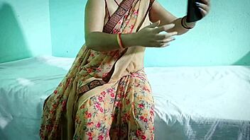 desi lucky boy fucks hot bhabhi instead of husband 😏