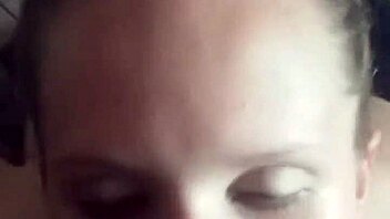 Lena starr gets cum blasted in her eye!