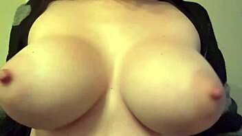Italian big tits milf artemisia love performs a hot solo fetish display with slow motion nipple focus.