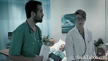 Perverted Doctor Gives Hot Teen Patient A Vaginal Probe - Arya Fae