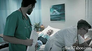 Perverted Doctor Gives Hot Teen Patient A Vaginal Probe - Arya Fae