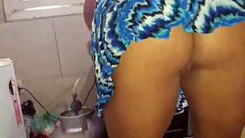 Milf Housewife Flashes Big Clit Before Taking Monster Cock