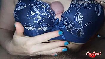 perfect big tits amateur makes you cum fast with titfuck creampie