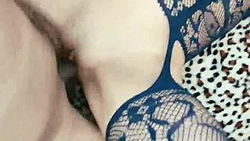 Close-up gaping assholes in rough stocking assfucking POV?