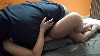 young babe 18 asian gets fucked by stepbrother with big natural tits.