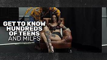 Hot blonde enjoys pussy creampie