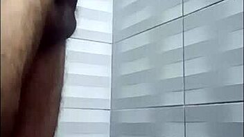 While waiting in the shower for my neighbor, I masturbate.