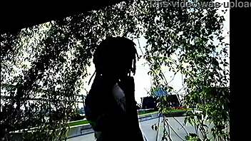 Light music accompanies rough sex scene.