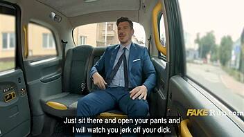 Cab driver rides cowgirl for cash in public taxi