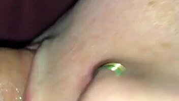 I give a sloppy POV blowjob closeup at home. The homemade scene captures every detail.