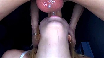 Sloppy Deepthroat With Throatpie Cum