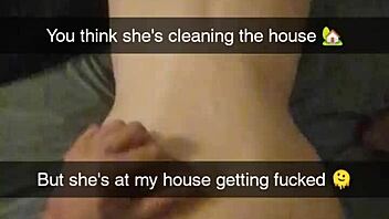 cheating milf wife richelle rose gets rough assfucking daily on snapchat