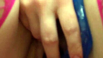 Dildo in hairy asshole for double anal orgasm?