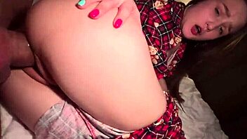 Sexy babysitter aims to please with hot moves