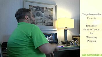 Tiana blow offers coach tadpole a tryout in missionary position 😉