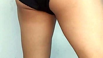 Police officer in black panties part 2