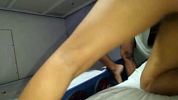 voyeur cuckold scene with husband watching from the street