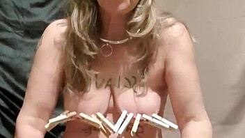 Slave Tries Vibrators In Degrading Self-Session!