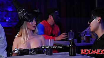 Sexy Latina Witch Gatita Veve Gives Quickie Blowjob And Fucking!