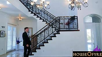 i hav secret sex wit busty teen rissa may, ridin her boss monster cock close up, oh god its so big ding dong