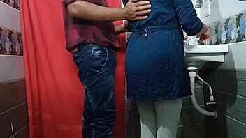 Secretary Gets Rough Treatment In Office Bathroom.