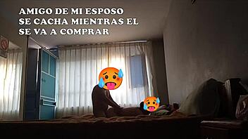 Friend gets in bed while husband is at training, we rent beds for everyone