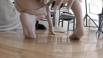 Creampie anal arriba de mi amigo