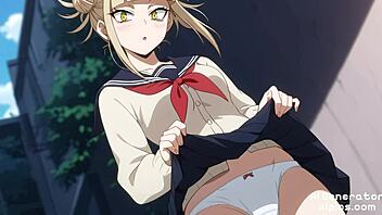 MHA Himiko Toga in anime cartoon collection.