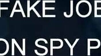 Feeling the thrill of spying on Hollie Mack getting fucked hard in POV