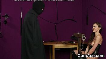 Unusual Honey Swallows Cum Shot on Face