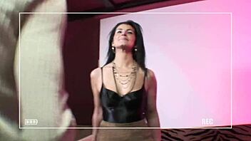 brunette mature slut fucking and foursome with monster cock facial