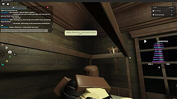 Fucking a Whore in Heat in Roblox Studio