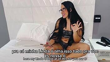 Intense Chat With Panties On This Busty Transsexual With Big Ass. Brazilian Amateur Crossdressing Fun.