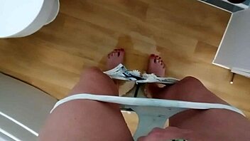 Wet Panties Filled With Piss In Close-Up Compilation