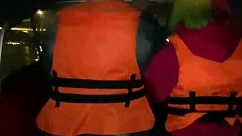 Girls Suck Guy Off On Boat