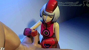 i give elizabeth persona 3 a handjob