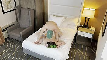 Very Sexy Green Haired Goth Fucked Hardcore