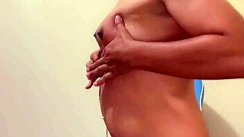 linda, as doctor, examines her patient's rich tits?