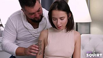 Bloom Lambie and Stefany Kyler Teen Squirt Compilation with Riding and Blowjob