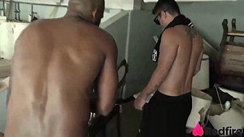 boss pays helpers with blowjob and fuck