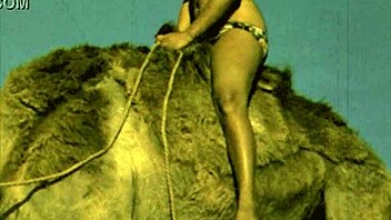 I feel so nostalgic watching Dark Lantern Entertainment's vintage women with animals presentation