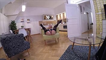 pov big ass teen fucking on chair with facial cumshot