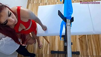 redhead patient fucked by doctor in hospital