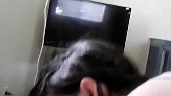 White Girl Performs Deepthroat On Interracial Cock