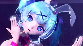 i feel so emotional about hatsune miku in bunny costume nude