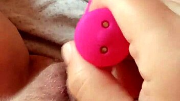 mature woman shows off her intimate area in a casual way