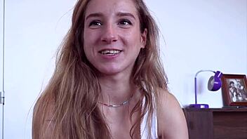 Putalocura fucks young Elisa Sol after chat