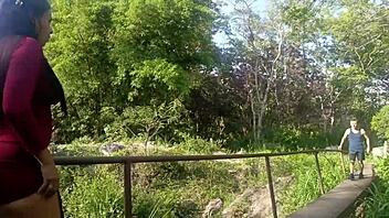 she says, 'fuck my ass in the woods'