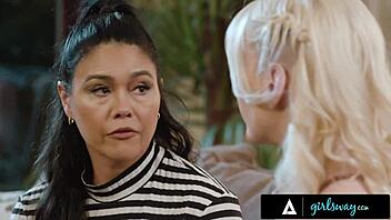 Pretty kenna james earns stepmom-in-law dana vespolis approval to marry girlfriend